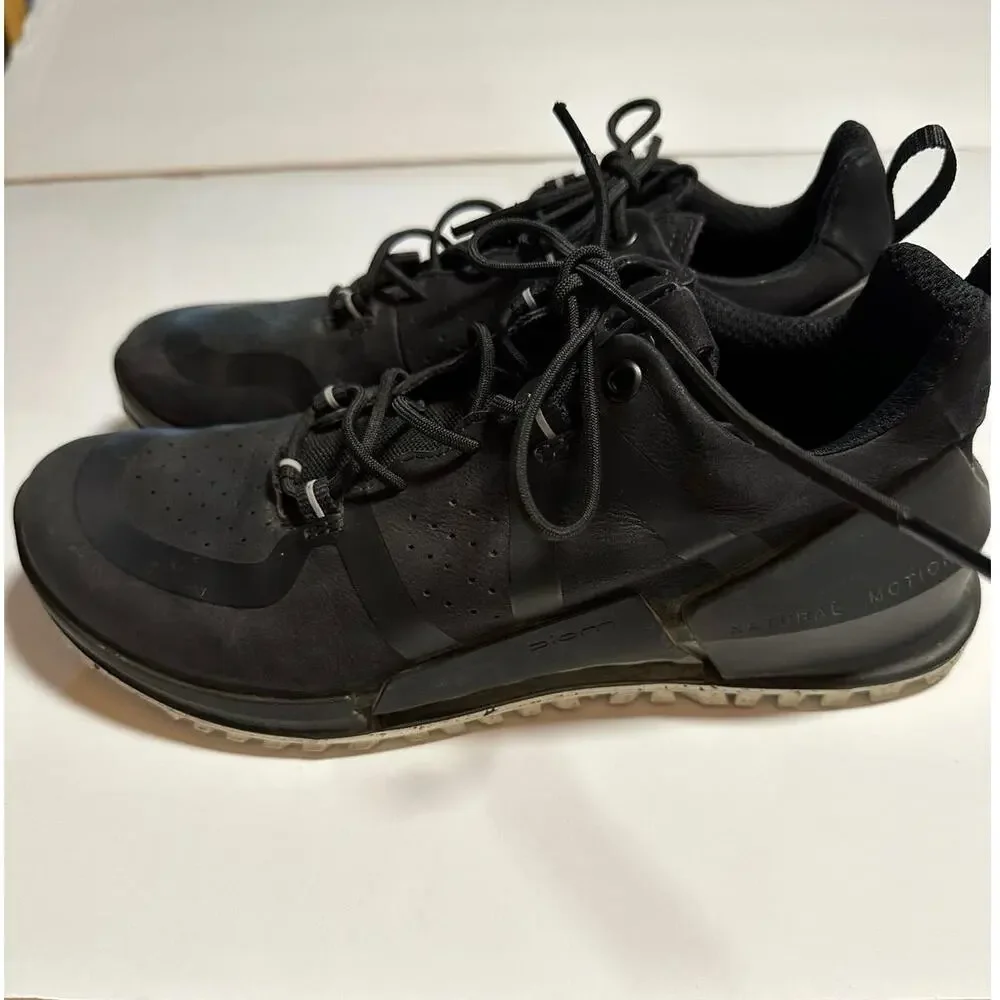 ECCO Biom 2.0 Women's Black Lace-Up Athletic Sneakers‎ Cross Trainer Shoes 8.5M